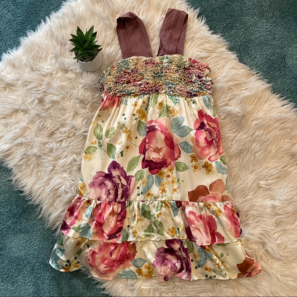 burlapp mini dress